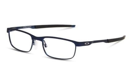 Oakley OX3222 Steel Plate Blue glasses - Blue - Angle View