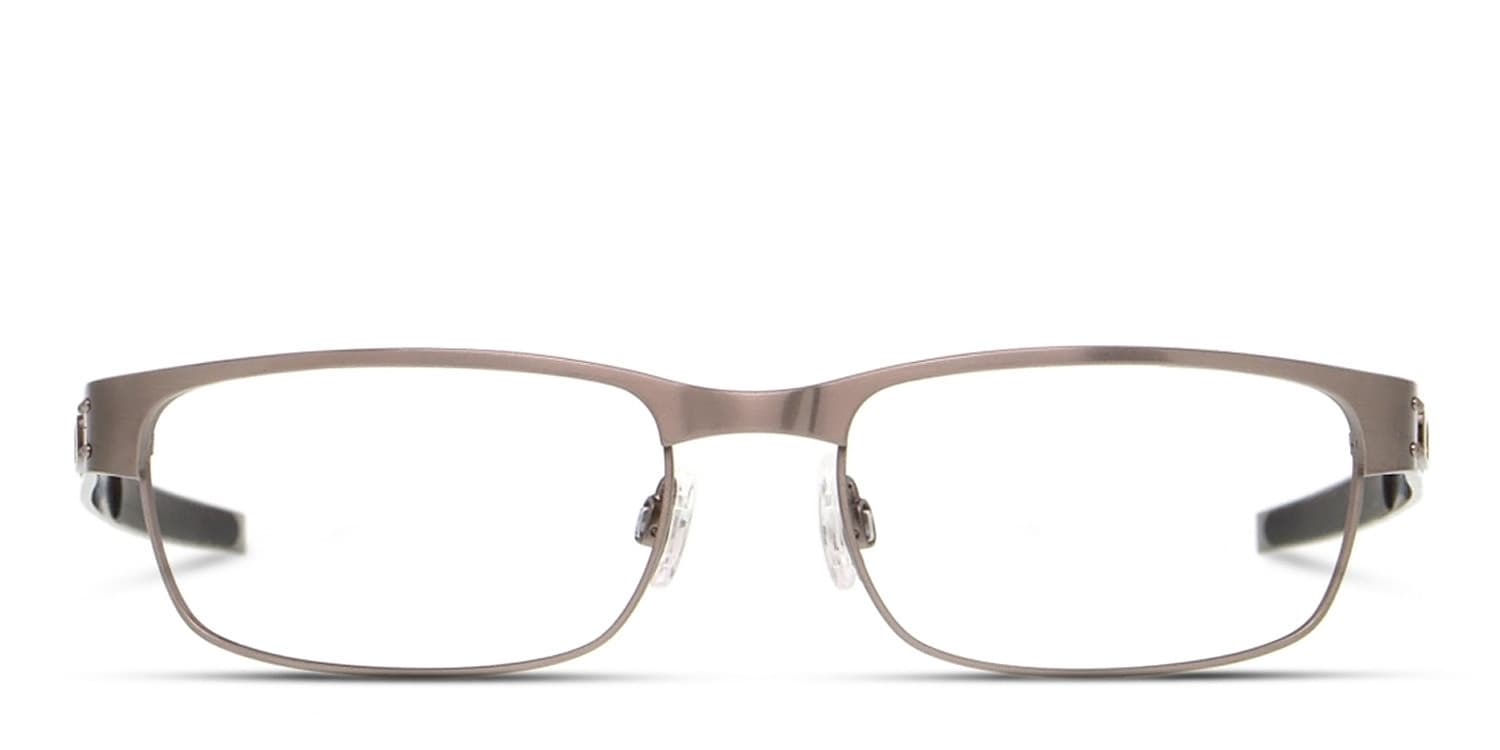 Oakley Metal Plate Silver glasses - Silver - Frontal View