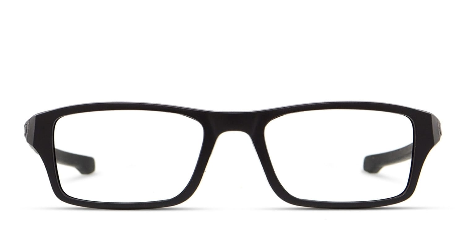 油彩『Calling』 Oakley Chamfer Black/Shiny Black Prescription Eyeglasses