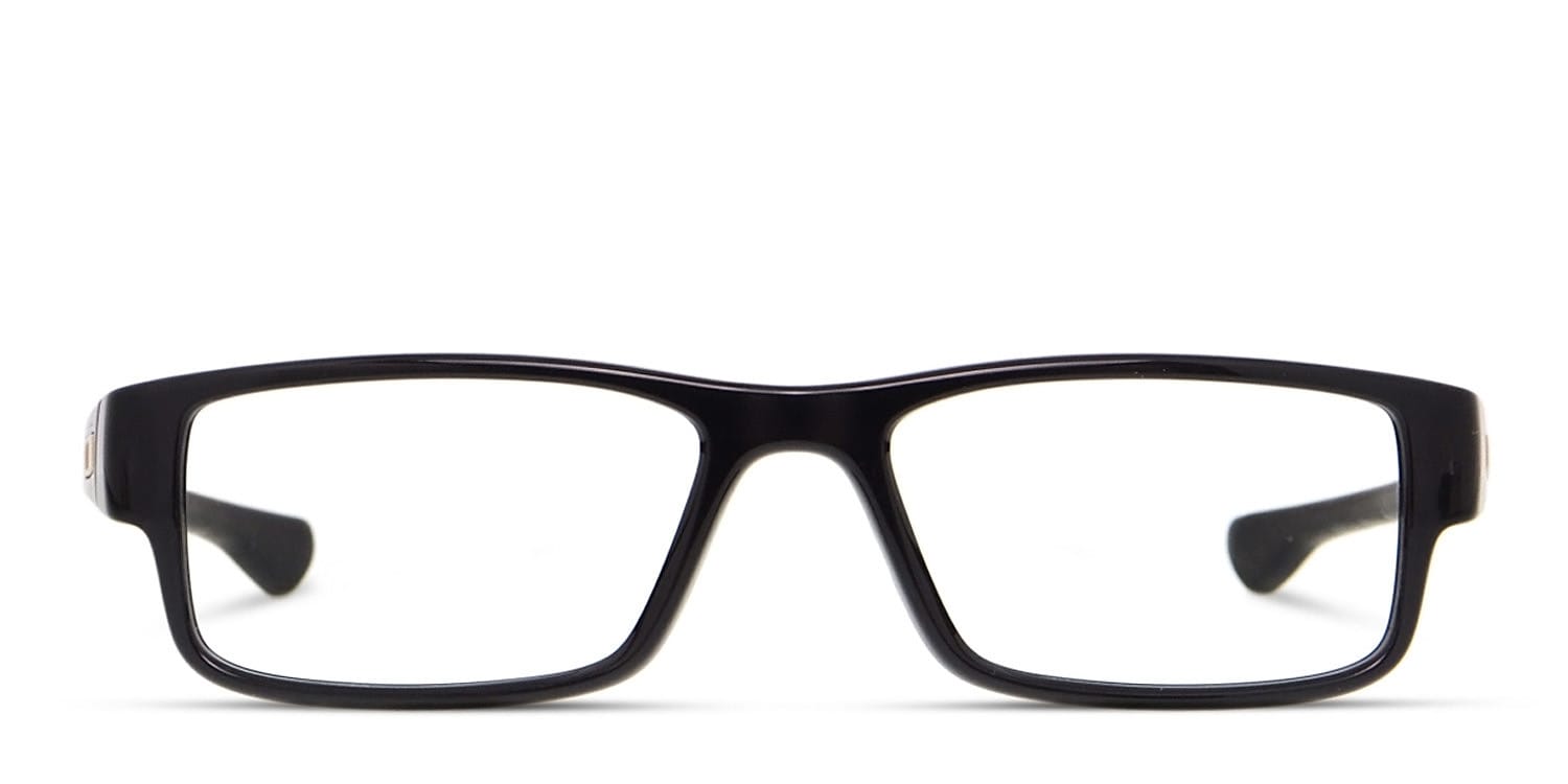 【メーカー直売】 OX8046 Oakley Airdrop FREE Includes | Eyeglasses Black Shiny トップス