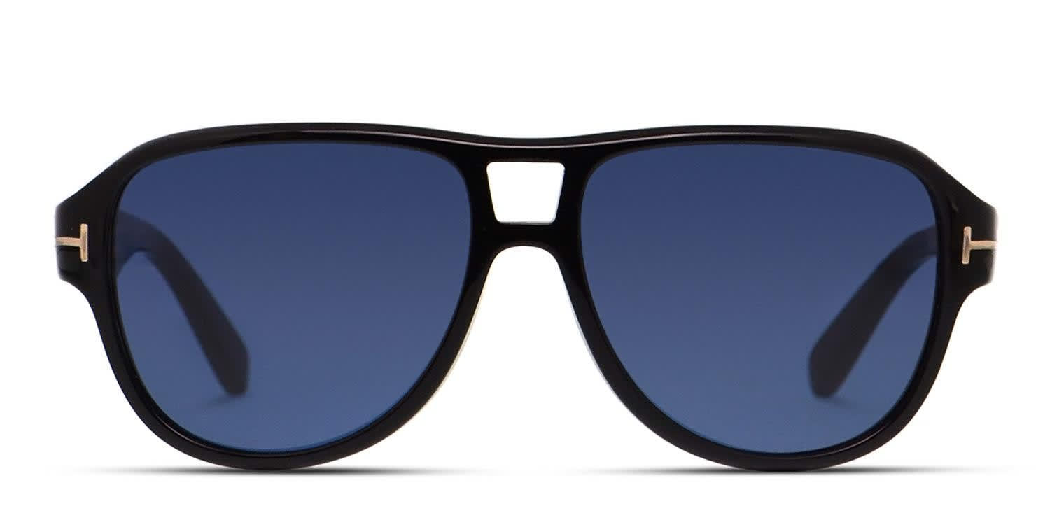 TOM FORD トムフォード サングラス Dylan TF446 01V Tom Ford Dylan Shiny Black Prescription Sunglasses