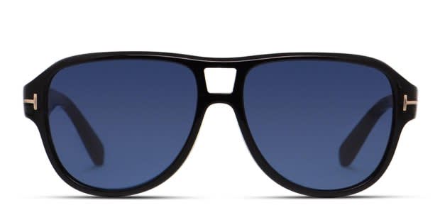 TOM FORD トムフォード サングラス Dylan TF446 01V Tom Ford Dylan Shiny Black Prescription Sunglasses