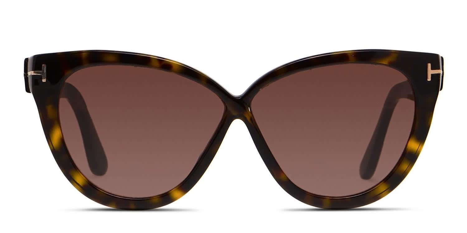 Tom Ford Arabella Tortoise glasses - Tortoise - Frontal View