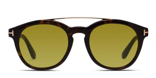 Tom Ford Newman Tortoise Green Prescription Sunglasses