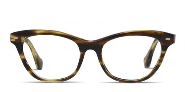 ?HP ?Balenciaga BA 5015 Tortoise Ophthalmic Frame Balenciaga BB0287S M (55 - 19) with Brown lenses and  main image 2
