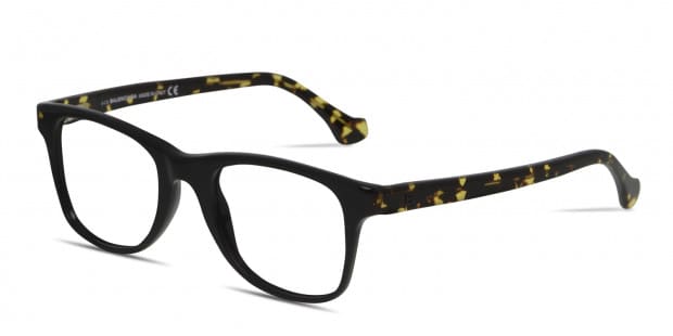 Balenciaga BA5034 Tortoise w/Black Prescription Eyeglasses