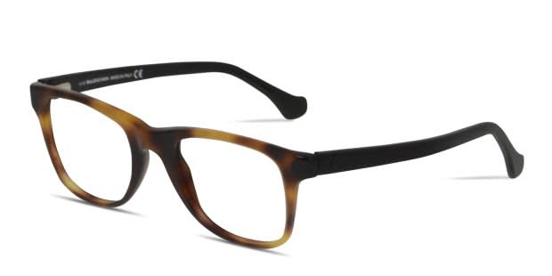 Balenciaga BA5034 Tortoise w/Black Prescription Eyeglasses