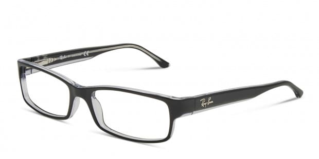 Ray Ban 5114 Shiny Black Prescription Eyeglasses