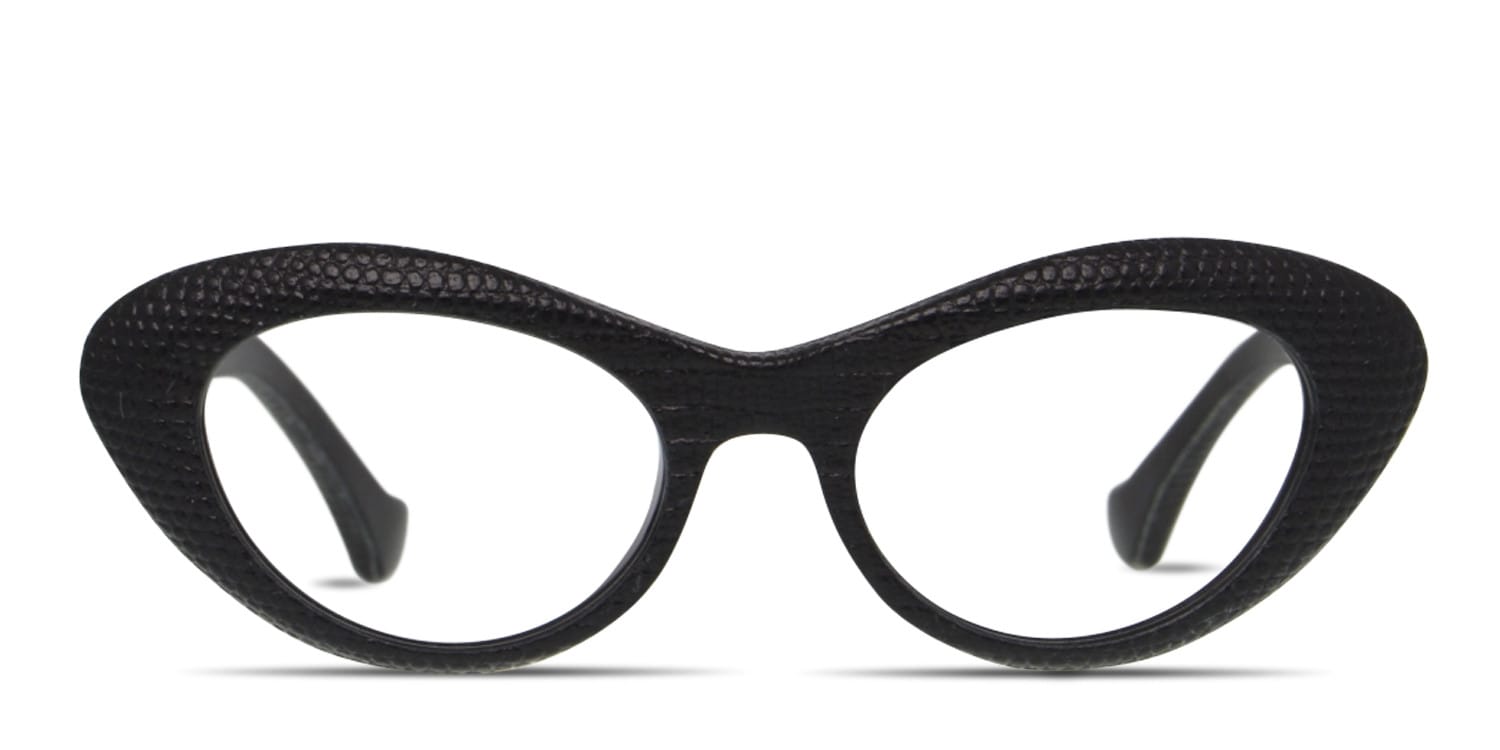 【U.S.K】BALENCIAGA レディース ブラックキャットアイ Balenciaga BA5048 Black Prescription Eyeglasses