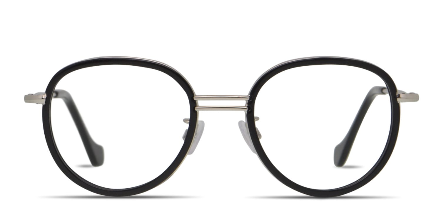 公式通販サイトセール Balenciaga Prescription w/Clip-On w/Silver Black BA5064 小物
