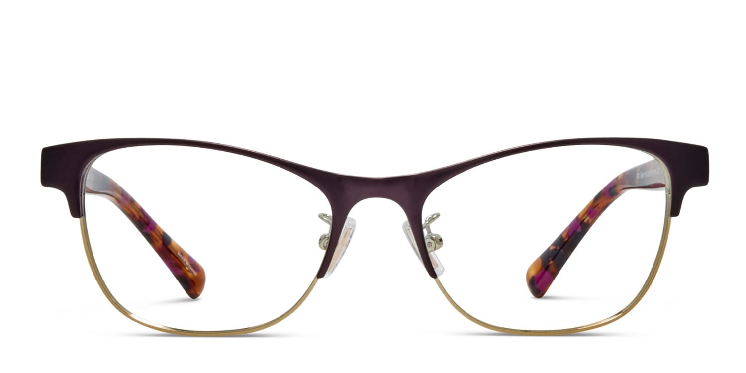 Coach HC5074 Purple w/Gold Eyeglasses | Includes FREE Rx Lenses