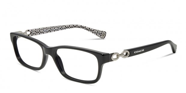 Coach HC6052 Fannie Black Prescription Eyeglasses