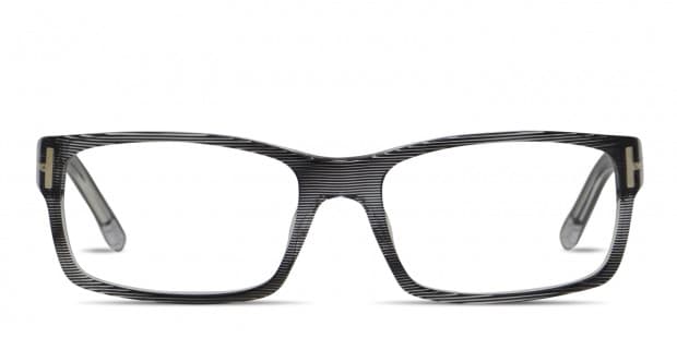 送料無料ライン対応ショップ限定キャンペーン Clear TF5013 Ford Tom Black Eyeglasses Prescription メガネ・老眼鏡