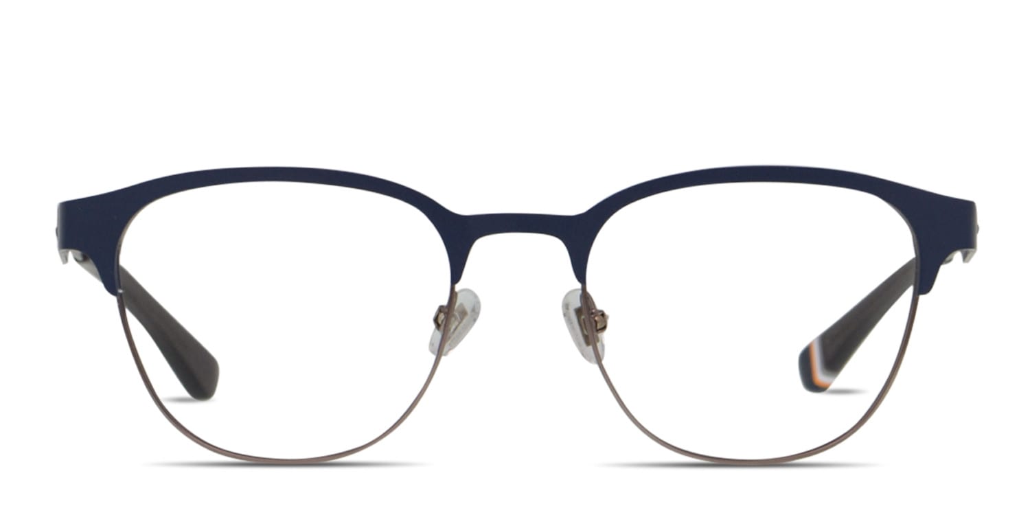 誕生日プレゼント Yoji Ono Blue Prescription Eyeglasses チーク