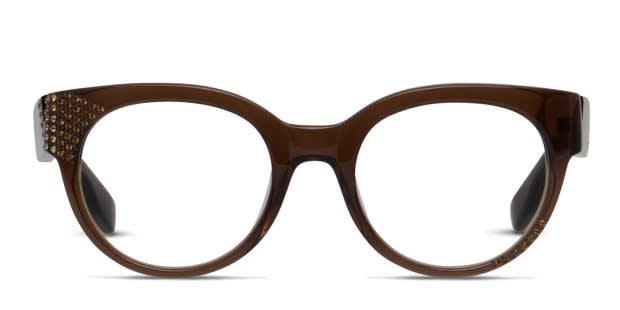 Jimmy Choo JC136 Clear Brown Prescription Eyeglasses