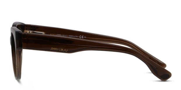 Jimmy Choo JC136 Clear Brown Prescription Eyeglasses