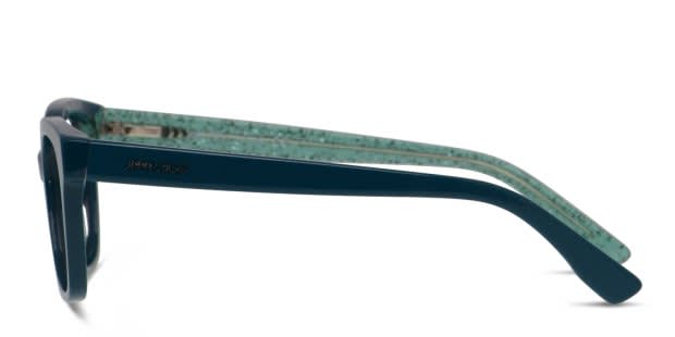 Jimmy Choo JC150 Green/Glitter Prescription Eyeglasses