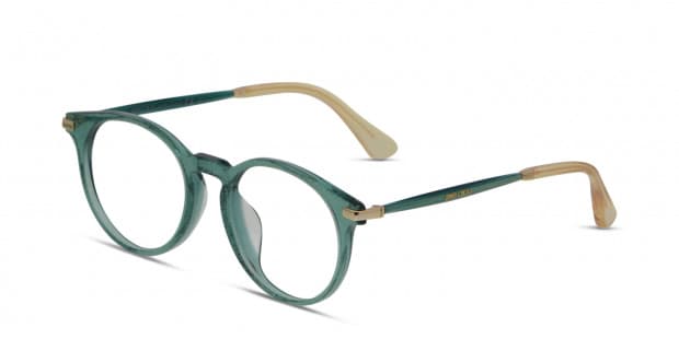 Jimmy Choo JC152 Green/Glitter Prescription Eyeglasses Jimmy Choo JC152 Green/Glitter Prescription Eyeglasses
