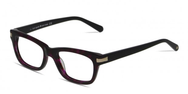 Kate Spade Zenia Purple Tortoise