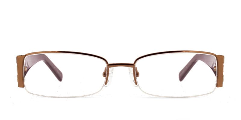 Eagle glasses - Brown - Frontal View