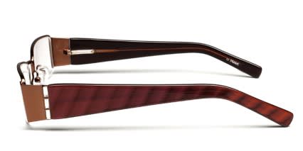 Eagle glasses - Brown - Side View
