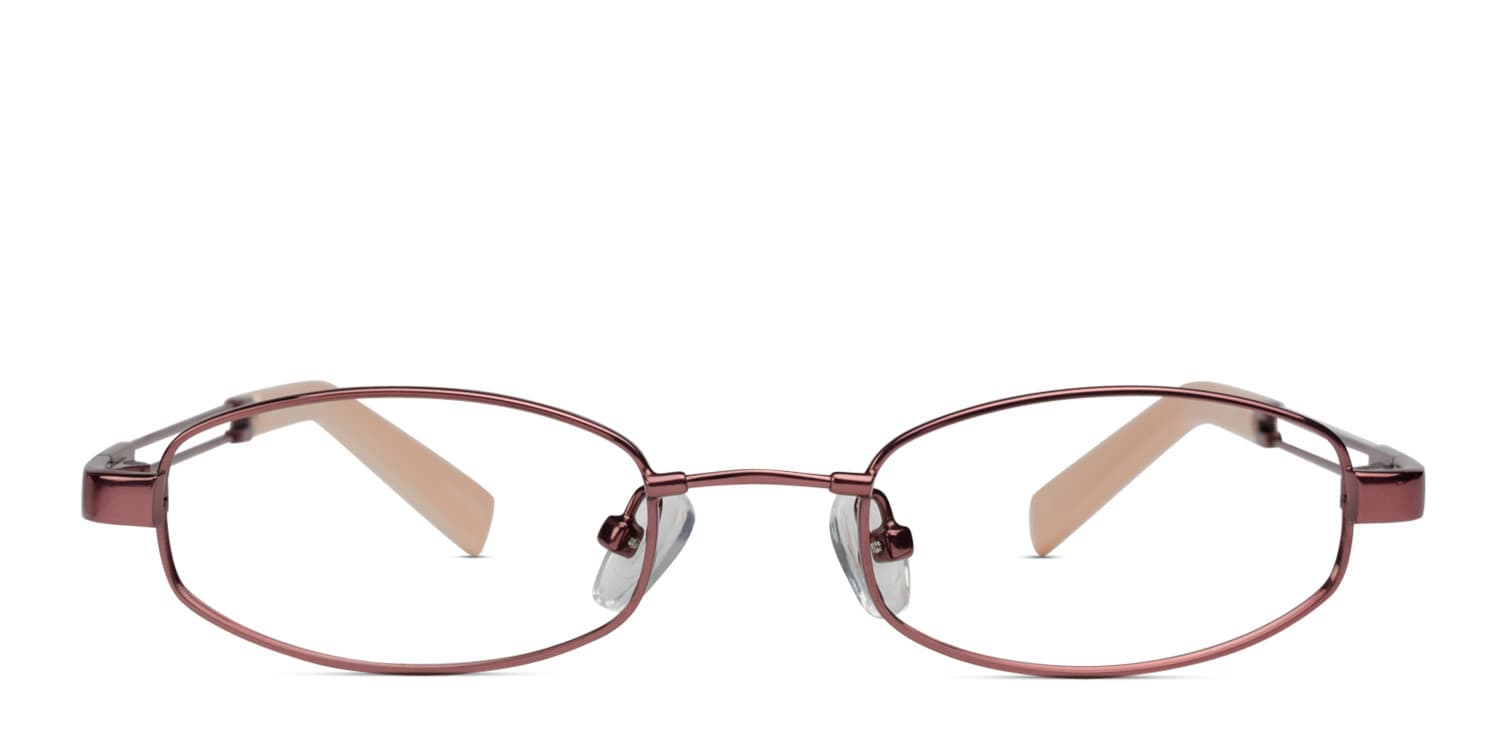 Savannah (Petite) glasses - Pink - Frontal View