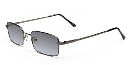 Chicago Gunmetal glasses - Gunmetal - Angle View