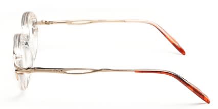 Estelle glasses - Brown - Side View