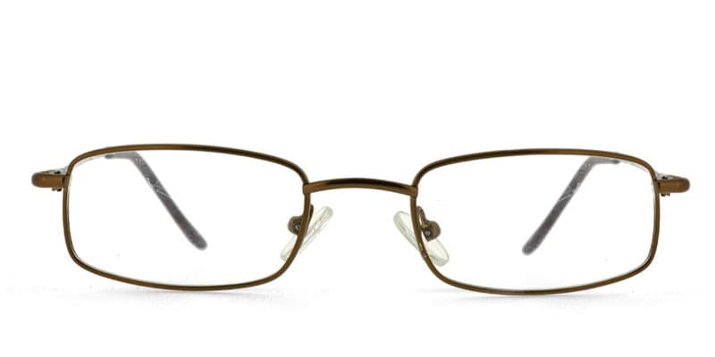 Drew Brown glasses - Brown - Frontal View