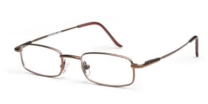 Drew Brown glasses - Brown - Angle View