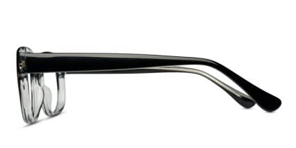 Pioneer glasses - Black / Clear - Side View
