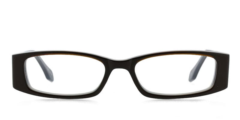 Ash Brown glasses - Brown - Frontal View