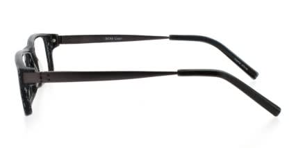 Dusk Grey glasses - Gray - Side View