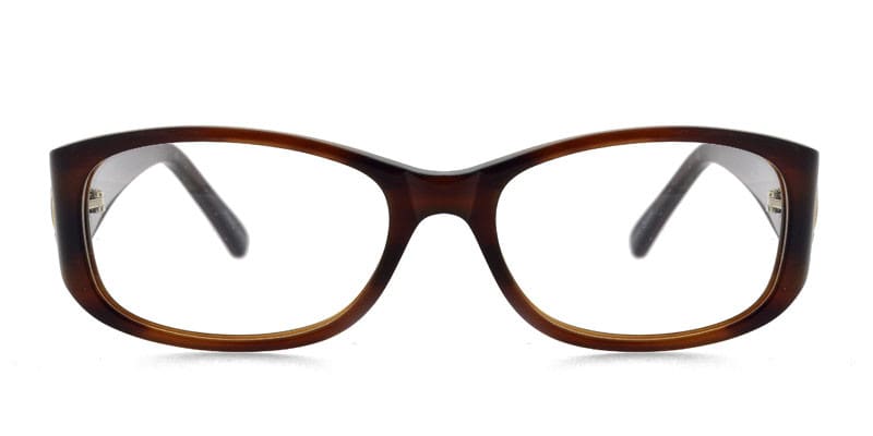 Spruce Brown glasses - Brown - Frontal View