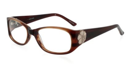 Spruce Brown glasses - Brown - Angle View