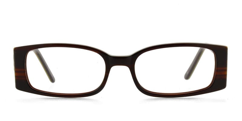 Muller Brown glasses - Brown - Frontal View