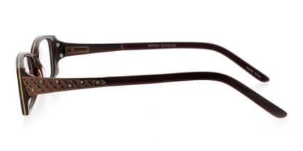 Muller Brown glasses - Brown - Side View
