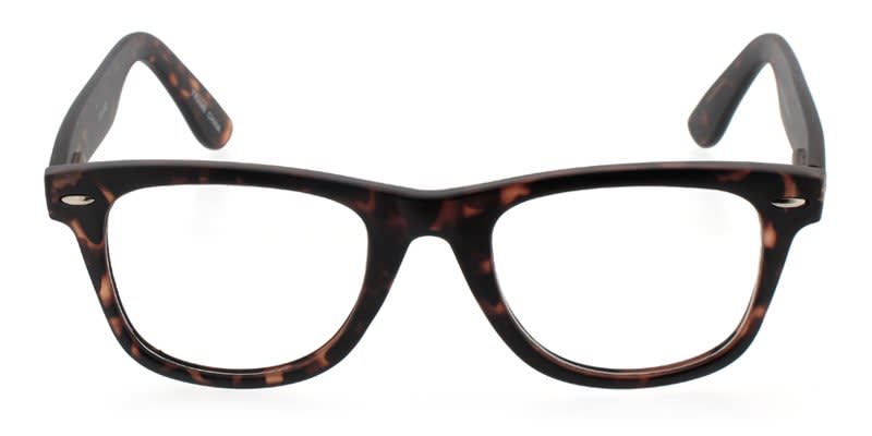 College Tortoise glasses - Tortoise - Frontal View