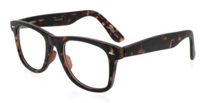 College Tortoise glasses - Tortoise - Angle View