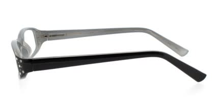 Megan Black glasses - Black - Side View