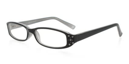 Megan Black glasses - Black - Angle View