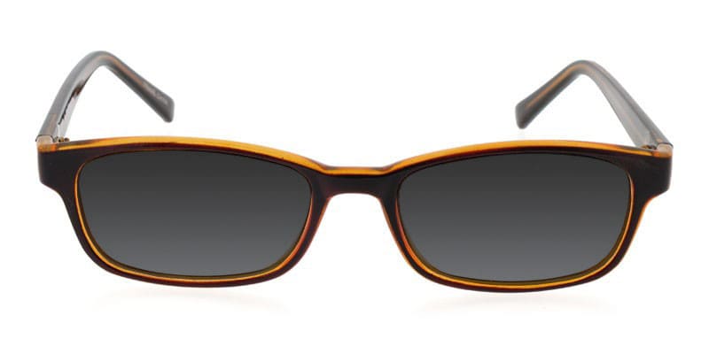 Dune Brown glasses - Brown - Frontal View