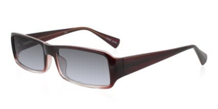 Jarrah Brown Crystal glasses - Brown - Angle View