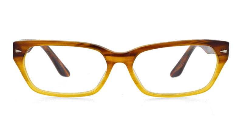 Woolf Brown glasses - Brown - Frontal View
