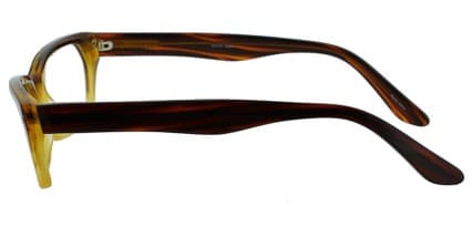 Woolf Brown glasses - Brown - Side View
