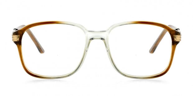 Keith Clear Brown Prescription Eyeglasses