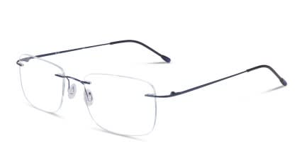 Denver Blue glasses - Blue - Angle View