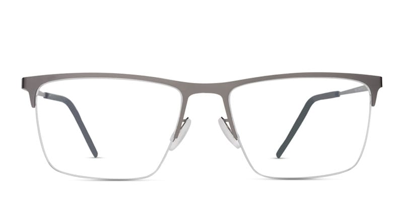 Michelle Moretti 208 Gunmetal glasses - Gunmetal - Frontal View