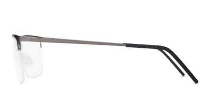 Michelle Moretti 208 Gunmetal glasses - Gunmetal - Side View
