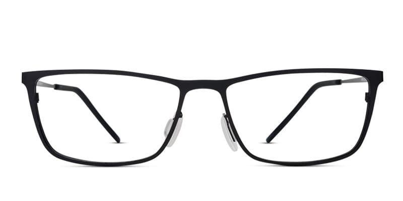 Michelle Moretti 207 Black NA glasses - Black - Frontal View